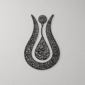 Tulip Shape Ayat Ul Kursi Wall Art | Safa Creatives