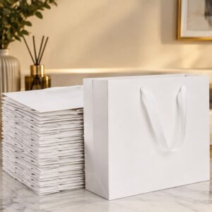 Eco-Friendly Kraft Paper Gift Bags – Pack of 12