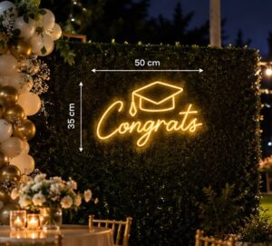 Congrats Graduation Neon Sign