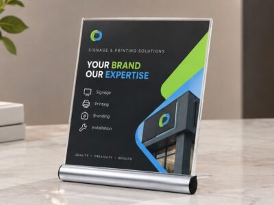 Acrylic Table Display Stand