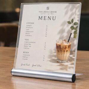 Acrylic Table Display Stand